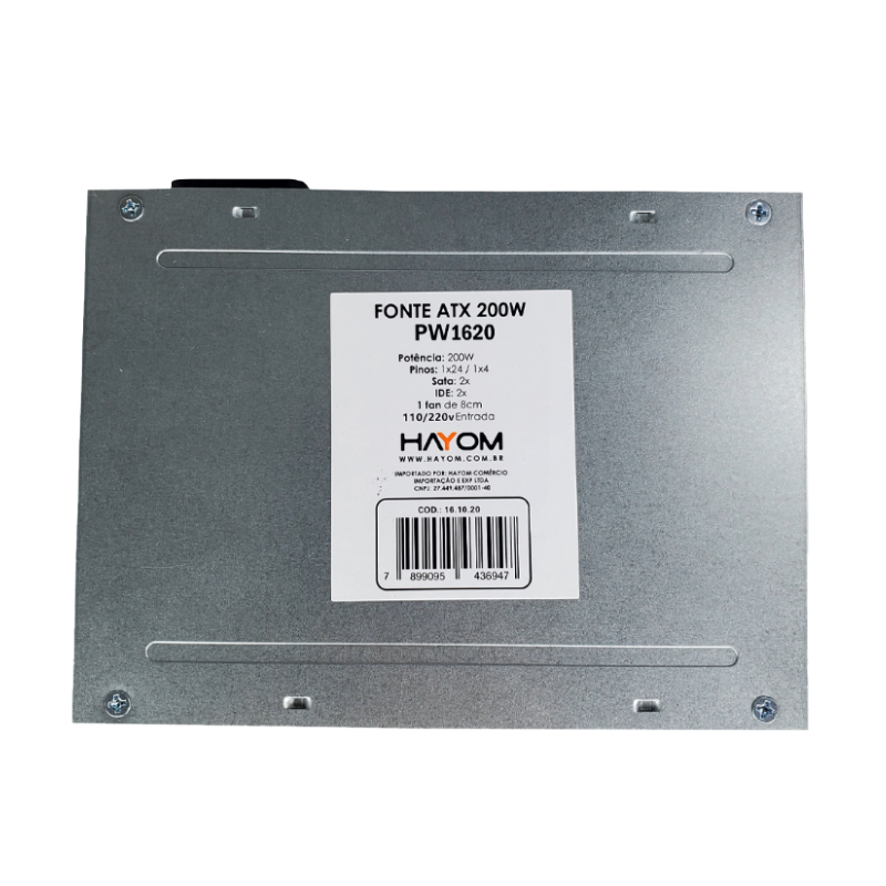 FONTE 200W ATX – HAYOM PW1620 - miniatura 6