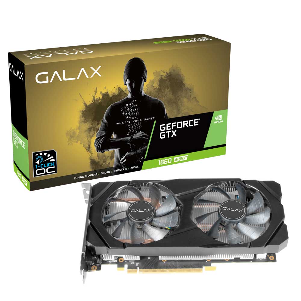 Placa de Video Galax GeForce GTX 1660 Ti 6GB GDDR6 1-Click OC 192-bit, 60IRL7DSY91C - foto 1