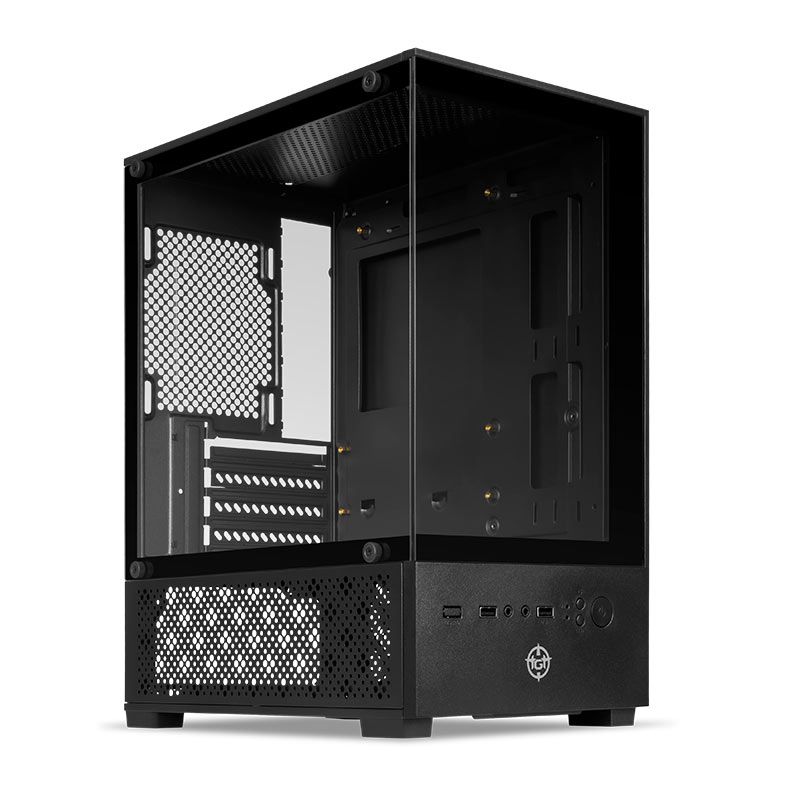 Gabinete Gamer TGT Legion, Mid-Tower, Lateral de Vidro, Preto, TGT-LGN-BK - foto 1