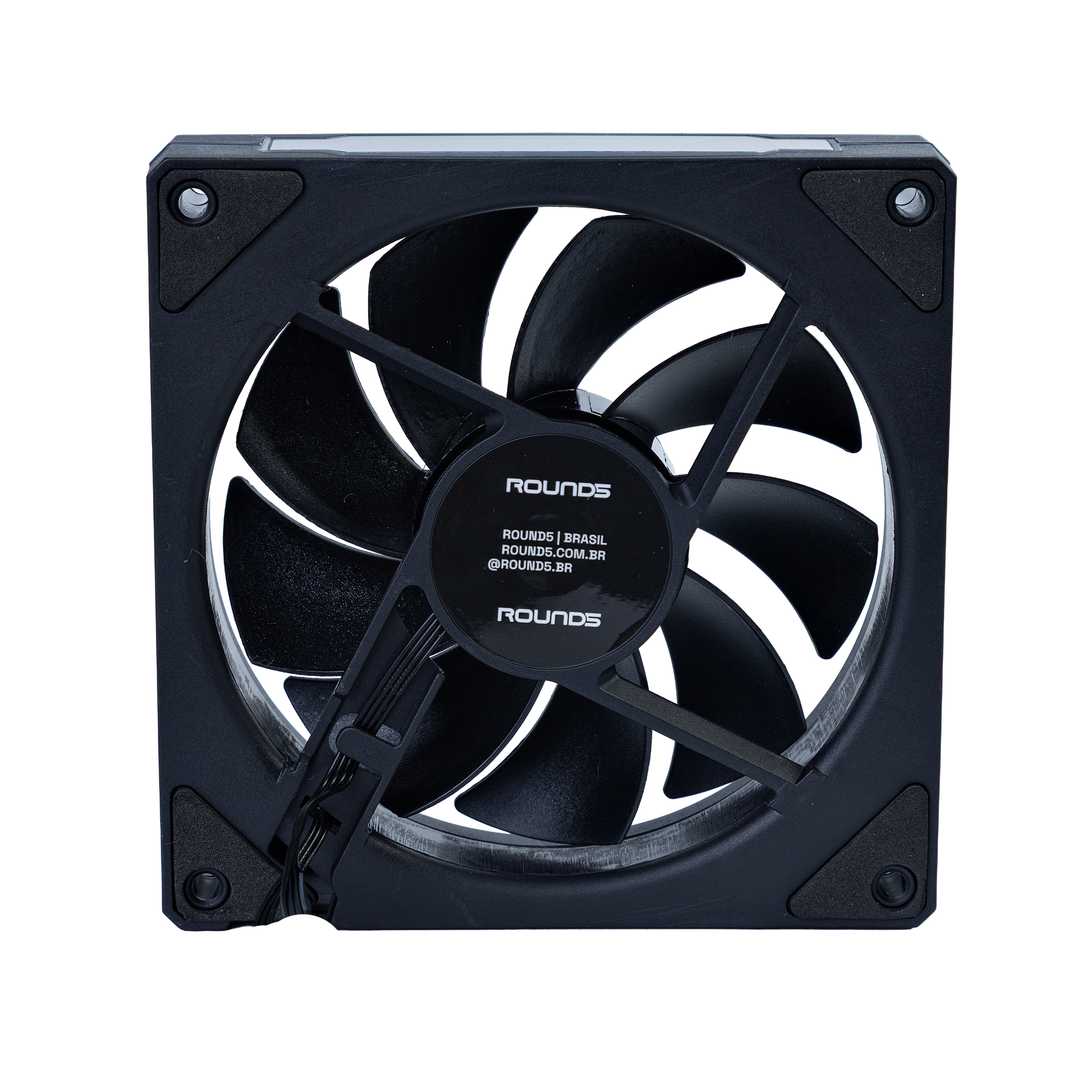 FAN ROUND5 NORDWIND REVERSE PWM ARGB 120MM BLACK BOX - miniatura 7