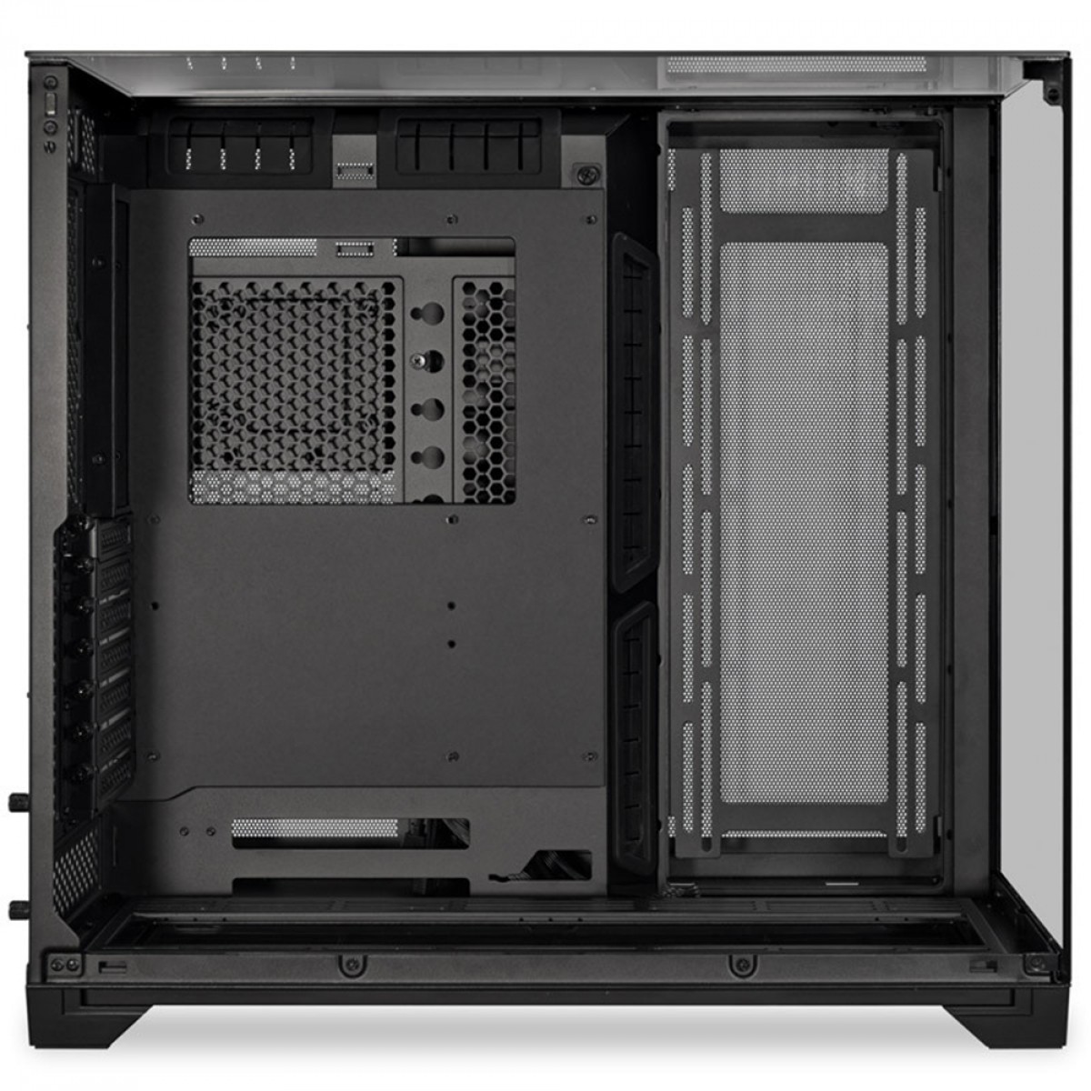 Gabinete Gamer Lian Li O11 Vision, Mid Tower, Vidro Temperado, E-ATX, Black, Sem Fonte, Sem Fan, O11VX BLACK - miniatura 4