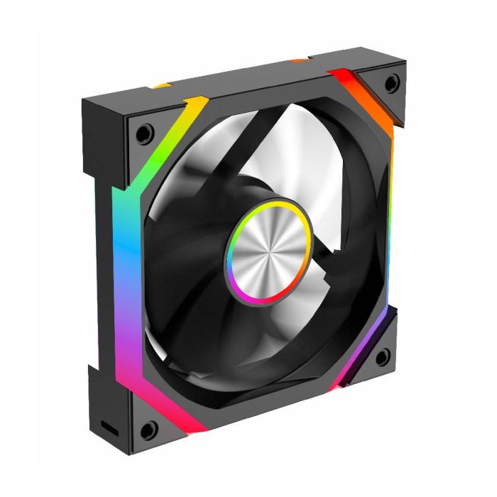 Ventoinha Rise Mode Magneto X Black 120mm ARGB - RM-MAX-ARGB-B - miniatura 3