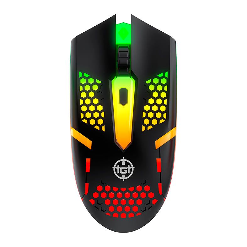 Combo Gamer TGT Fal, Rainbow, Teclado ABNT2, Mouse 1600DPI, Mousepad Pequeno, TGT-FAL-RBW03 - miniatura 3