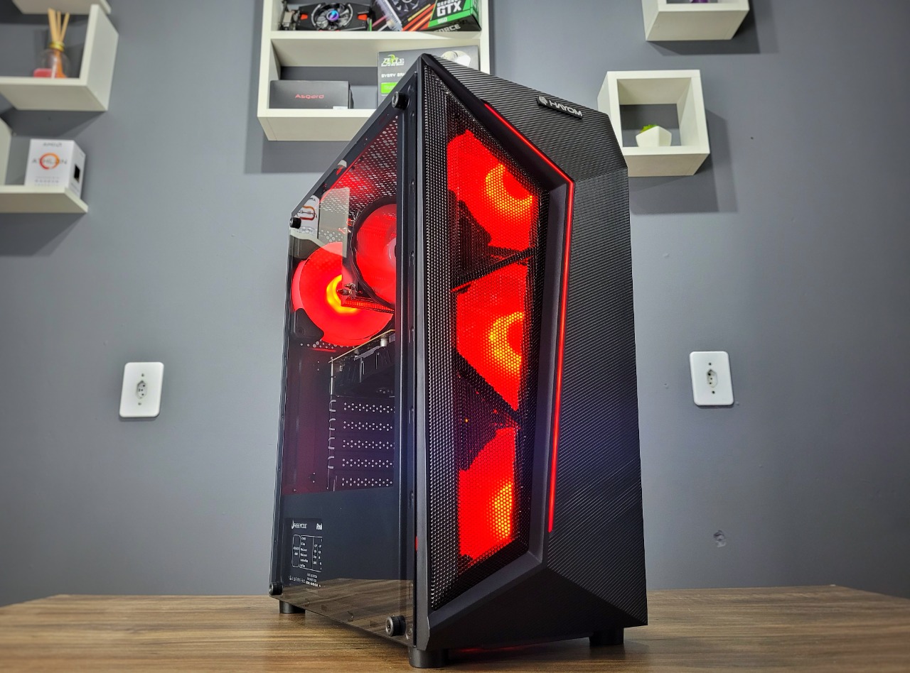 Gabinete Gamer GB1713 com 4 Fans RGB Inclusas - miniatura 4