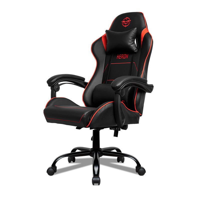 Cadeira Gamer TGT Heron TC, Espuma Moldada, Preto e Vermelho, TGT-HRTC-BR02 - miniatura 2