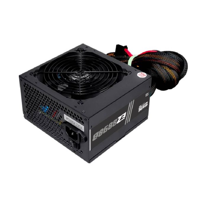 Fonte de Alimentação K-Mex EZ8898B 600W 80 Plus Bronze ATX - Preto - foto 1