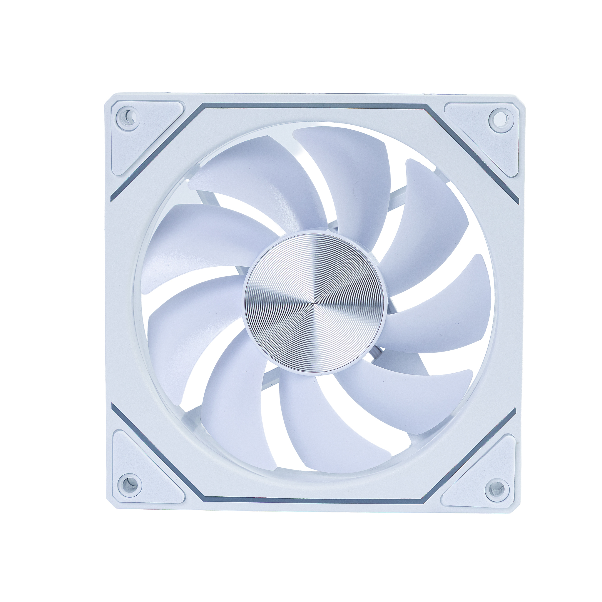 FAN ROUND5 NORDWIND FORWARD PWM ARGB 120MM WHITE BOX - miniatura 5