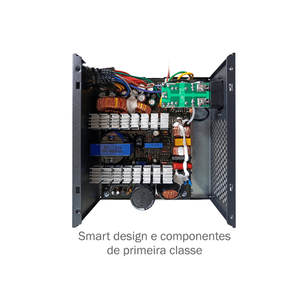 Fonte 500W 80Plus White - K-MEX EU459 - miniatura 3