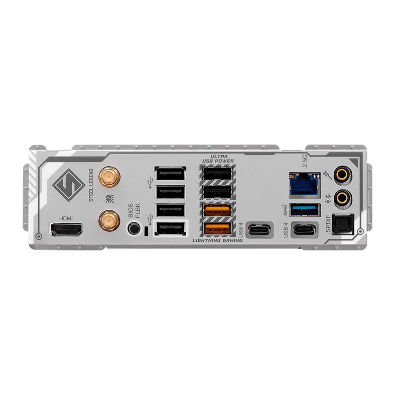 Placa Mae AsRock X870 Steel Legend WiFi, DDR5, Socket AMD AM5, ATX, Chipset AMD X870, X870-STEEL-LEGEND-WIFI - miniatura 4