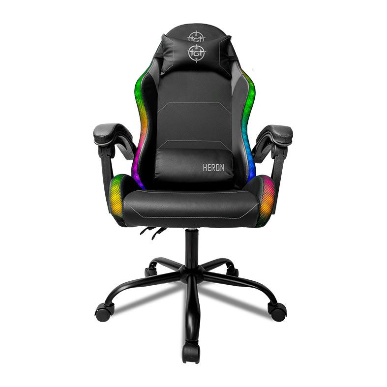 Cadeira Gamer TGT Heron, RGB, Espuma Moldada, Preto - miniatura 7