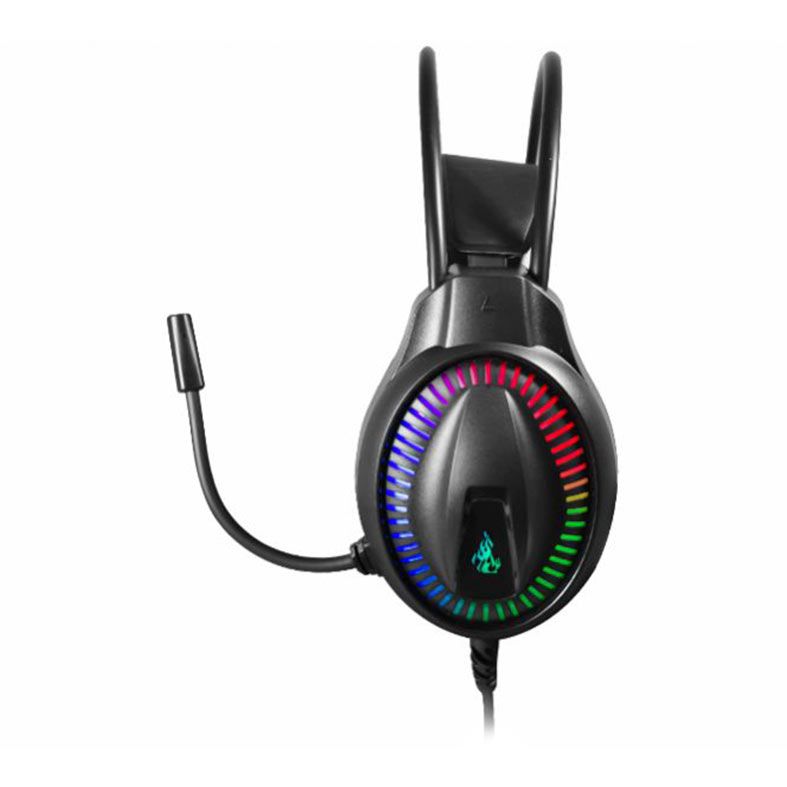 HEADSET GAMER KMEX AR89 SURROUND 7.1 CONEXAO VIA USB LED - miniatura 7