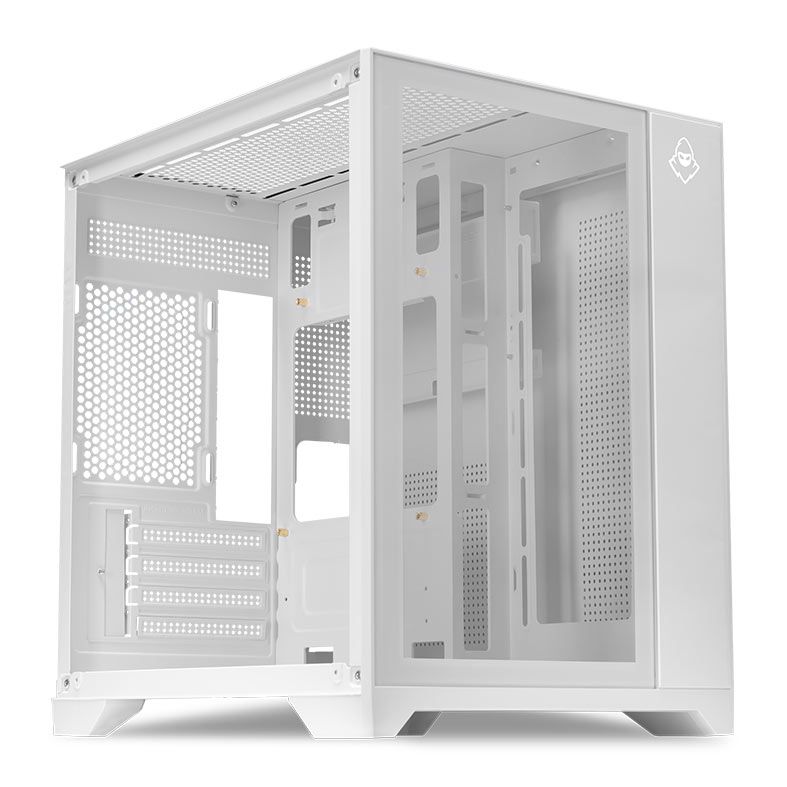 Gabinete Gamer Mancer CV100, Mid-Tower, Lateral De Vidro, Branco, MCR-CV100-WH - miniatura 3