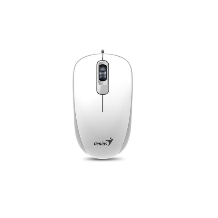 Mouse Genius DX-110 C/Fio Branco - 31010116102 - miniatura 4