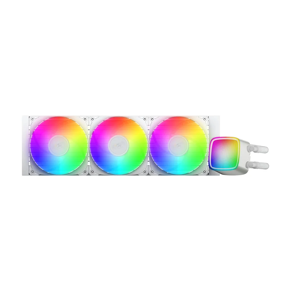 Water Cooler Geometric Future Eskimo Pro 36 ARGB 360mm AMD/Intel Branco - miniatura 4