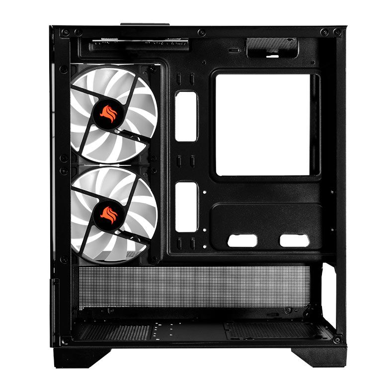 Gabinete Gamer Pichau Magpie 4B, Mini-Tower, Lateral de Vidro, Com 2 Fans, Preto, PG-MAG4B-BK2 - miniatura 4