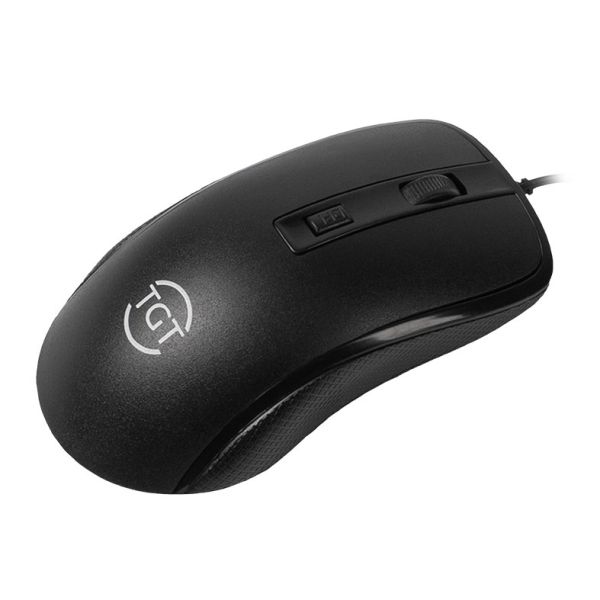 Mouse Office TGT OM85, 1600DPI, 4 Botoes, Preto, TGT-OM85-BL01 - foto 1