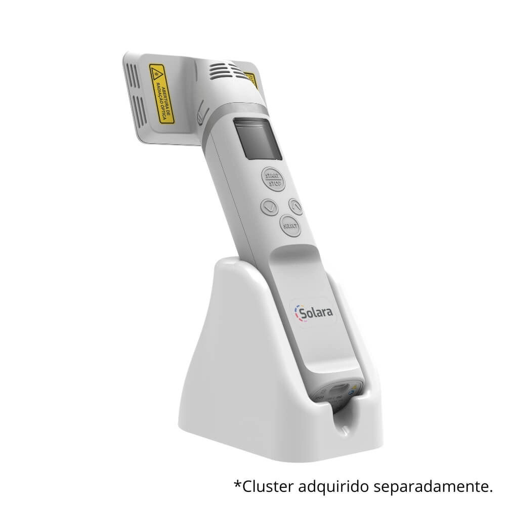 Solara - Equipamento portátil de Biofotomodulação Led e Laser com Bateria Interna HTM