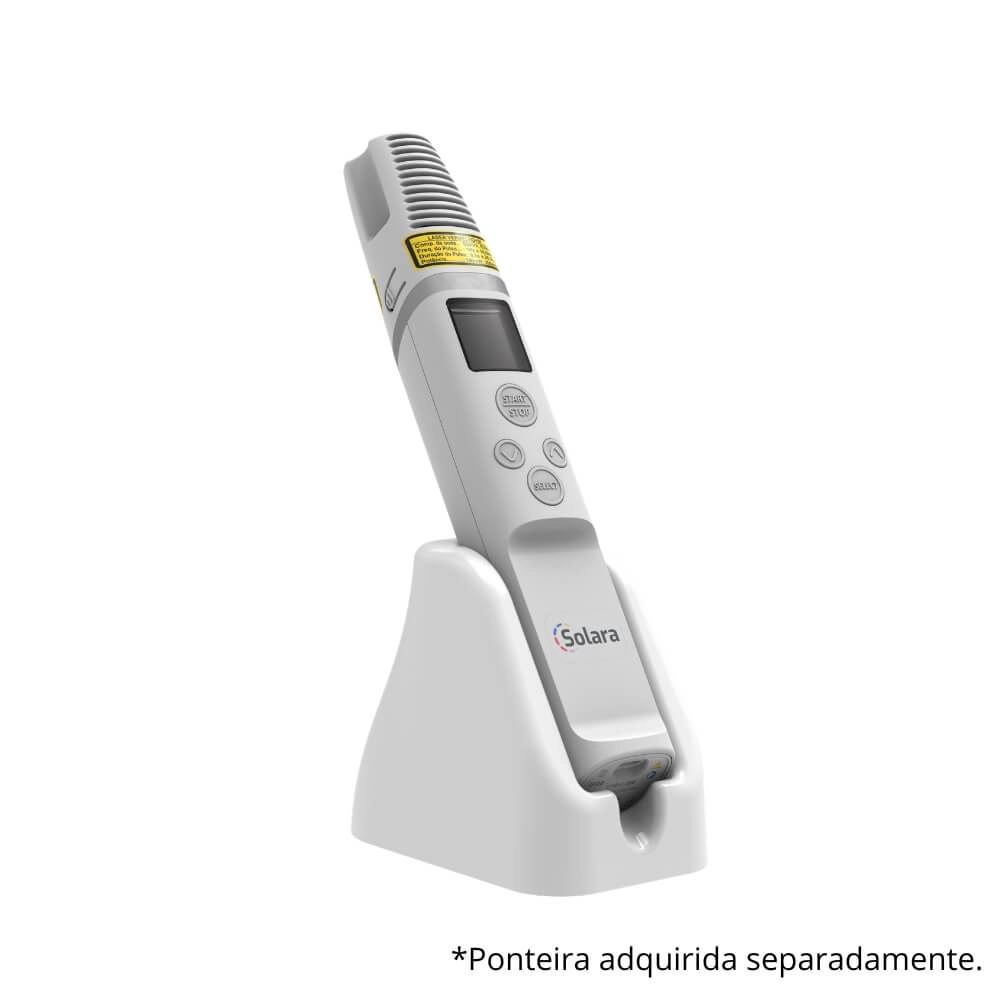 Solara - Equipamento portátil de Biofotomodulação Led e Laser com Bateria Interna HTM