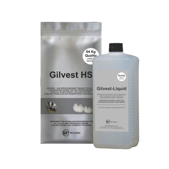 KIT REVESTIMENTO PARA CERÂMICA GILVEST HS 4KG(1X4KG+01L DE LIQ)