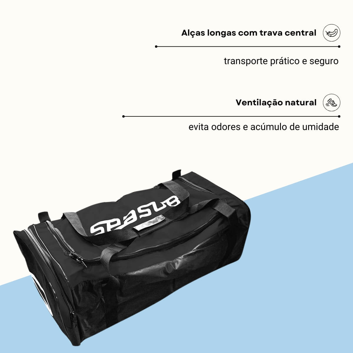 BOLSA COM BOLSO, para transporte de equipamentos - Miniatura 3