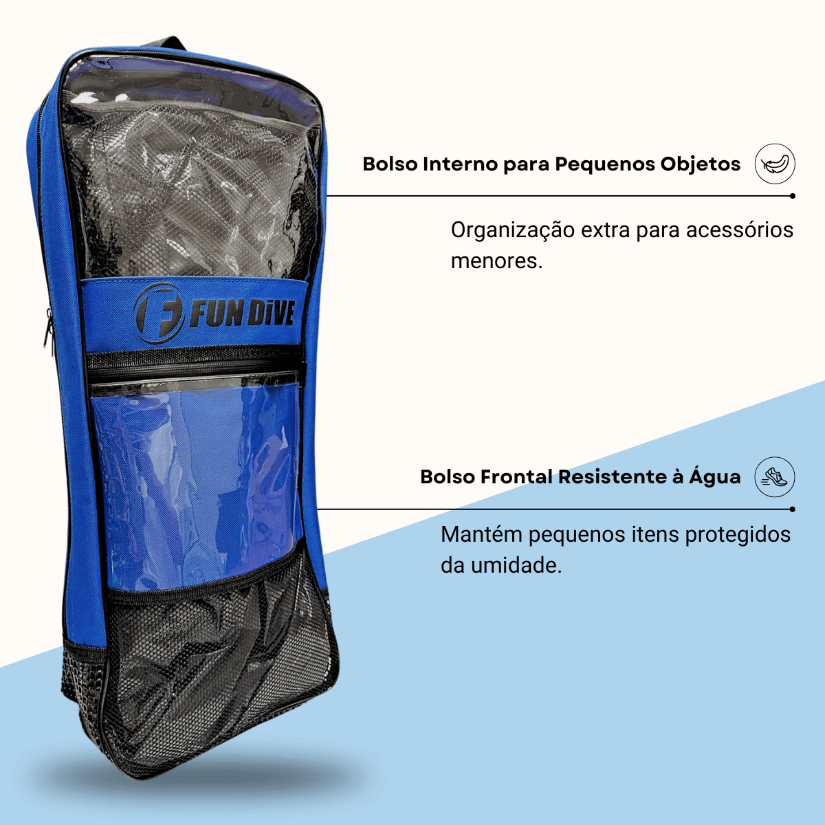 BG-01, Mochila Drenante para Equipamentos Menores - Miniatura 3