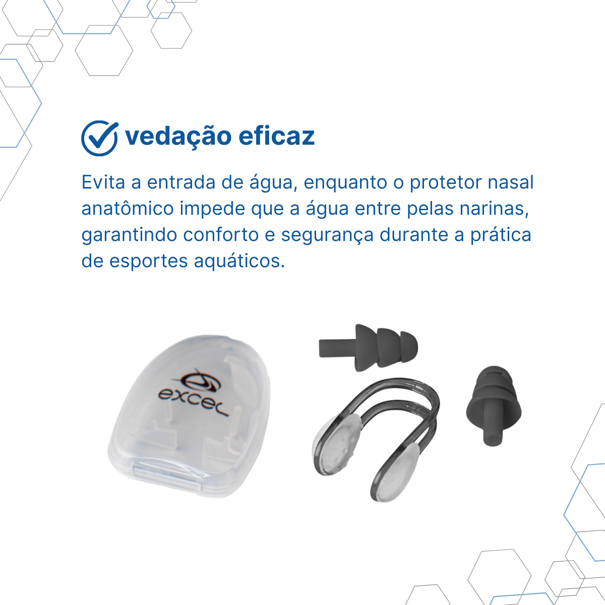 FLOW SC-01 TAMPO-CLIP, Óculos Touca Silicone e tampão ouvido - Miniatura 5
