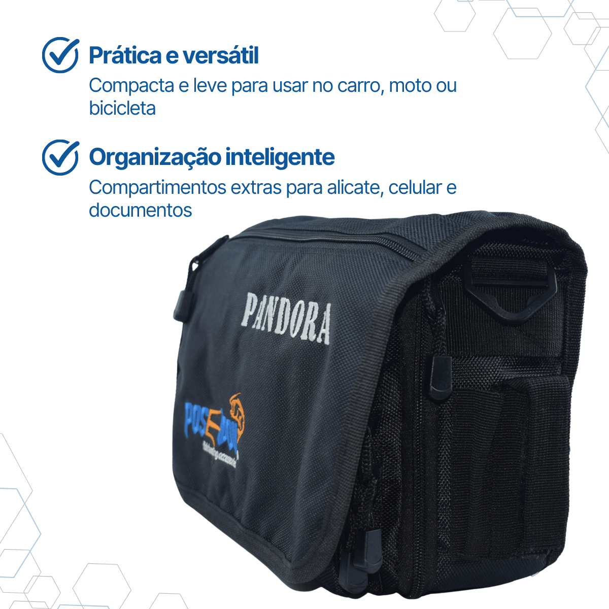 BOLSA Pandora Pescaria Suporte para Iscas - Preto - Miniatura 4