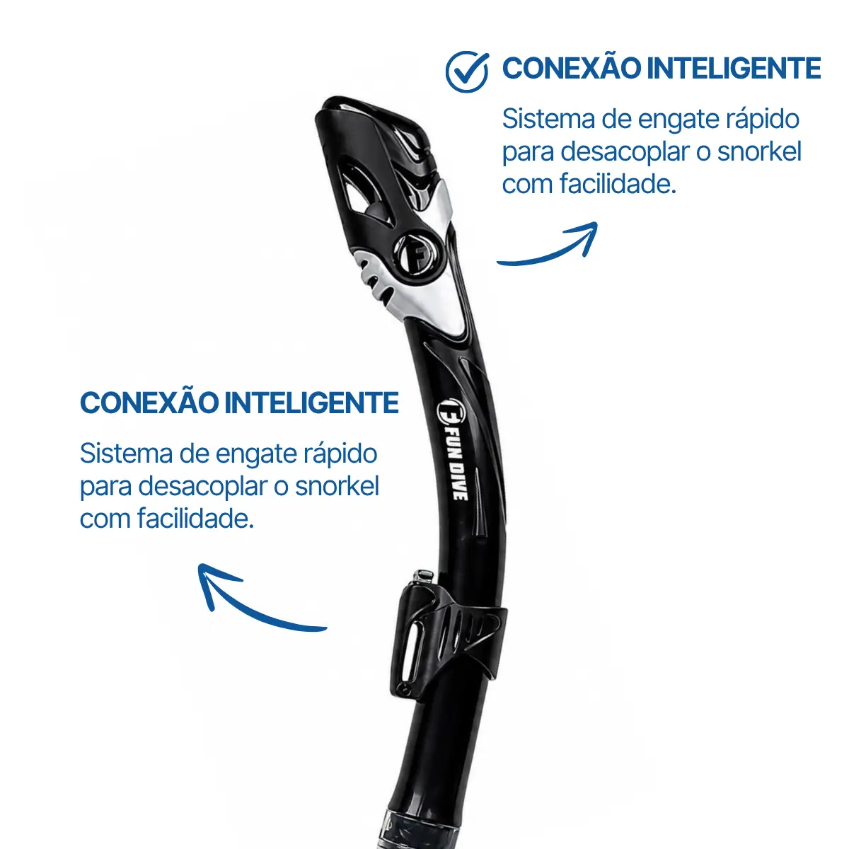 Sk-10 DRY, Snorkel Respirador Dupla Válvula - Miniatura 12