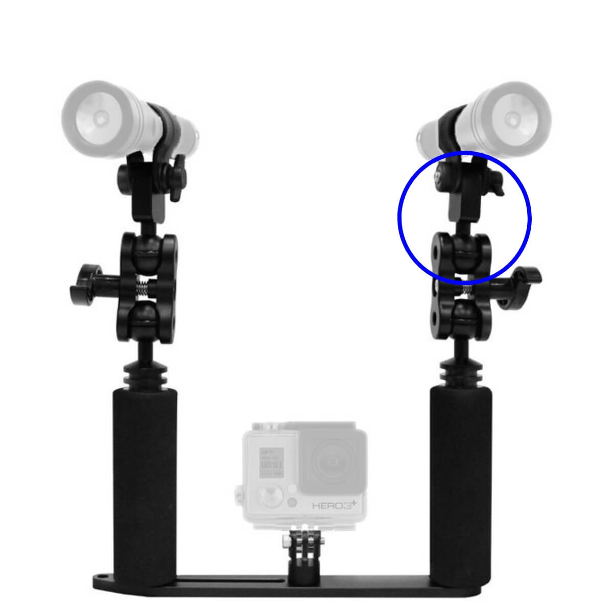 DA-009,  Suporte para Camera SEA & SEA  - Miniatura 2