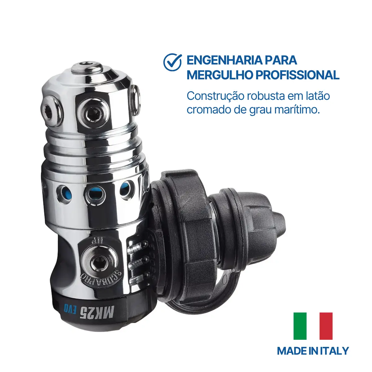 MK25 EVO DIN, Regulador de 1º Estágio Balanceado - Miniatura 3