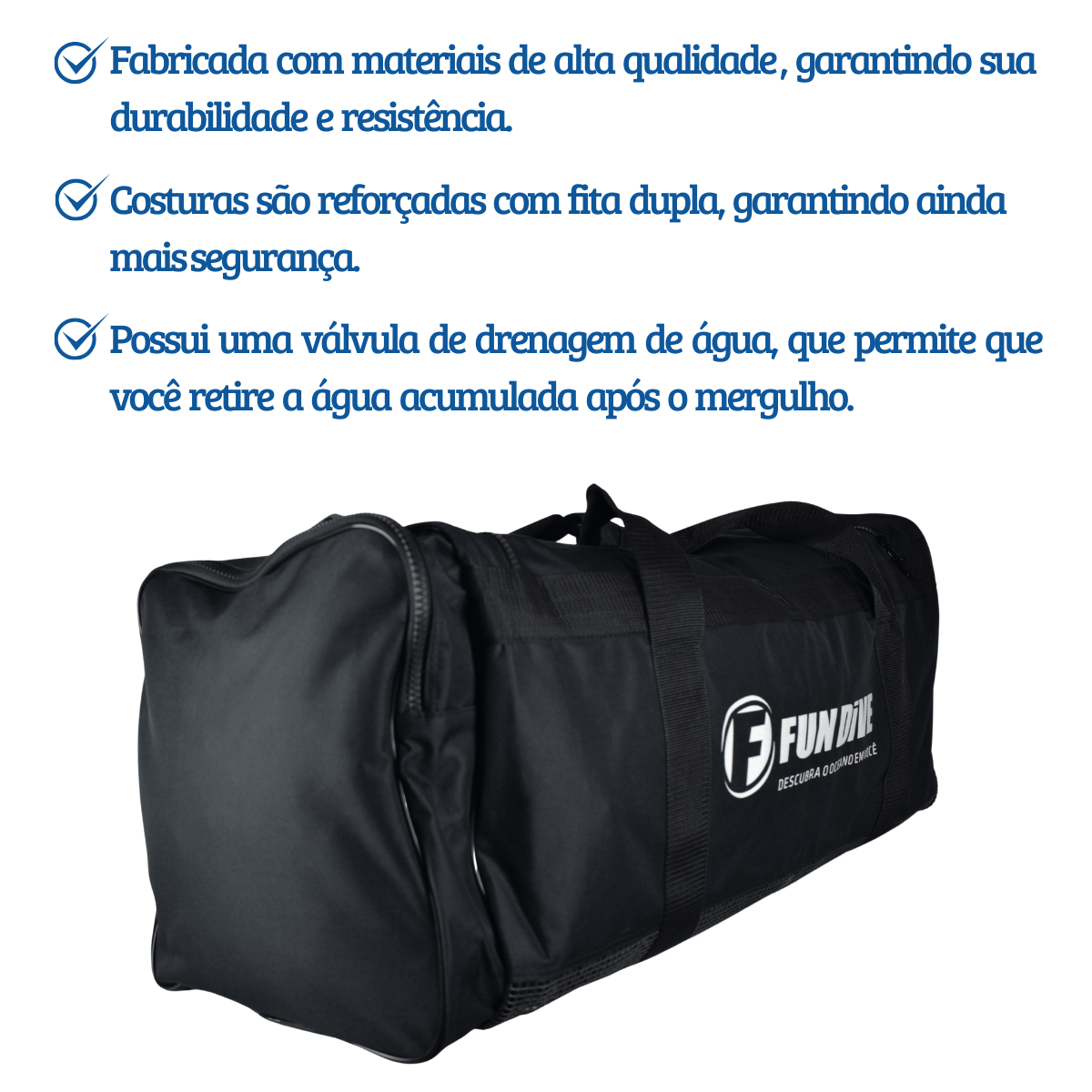 BG-03, Bolsa Drenante - Preto - Miniatura 2