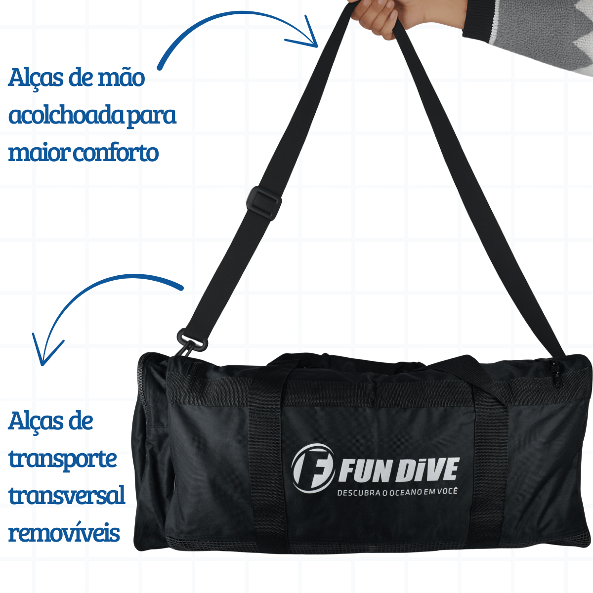 BG-03, Bolsa Drenante - Preto - Miniatura 4