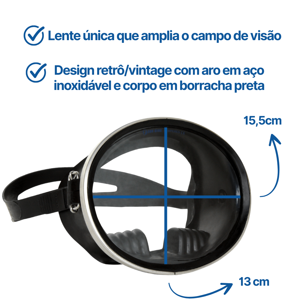 KIT FRANCA SK-05 ECO, Conjunto Máscara Snorkel - Miniatura 4