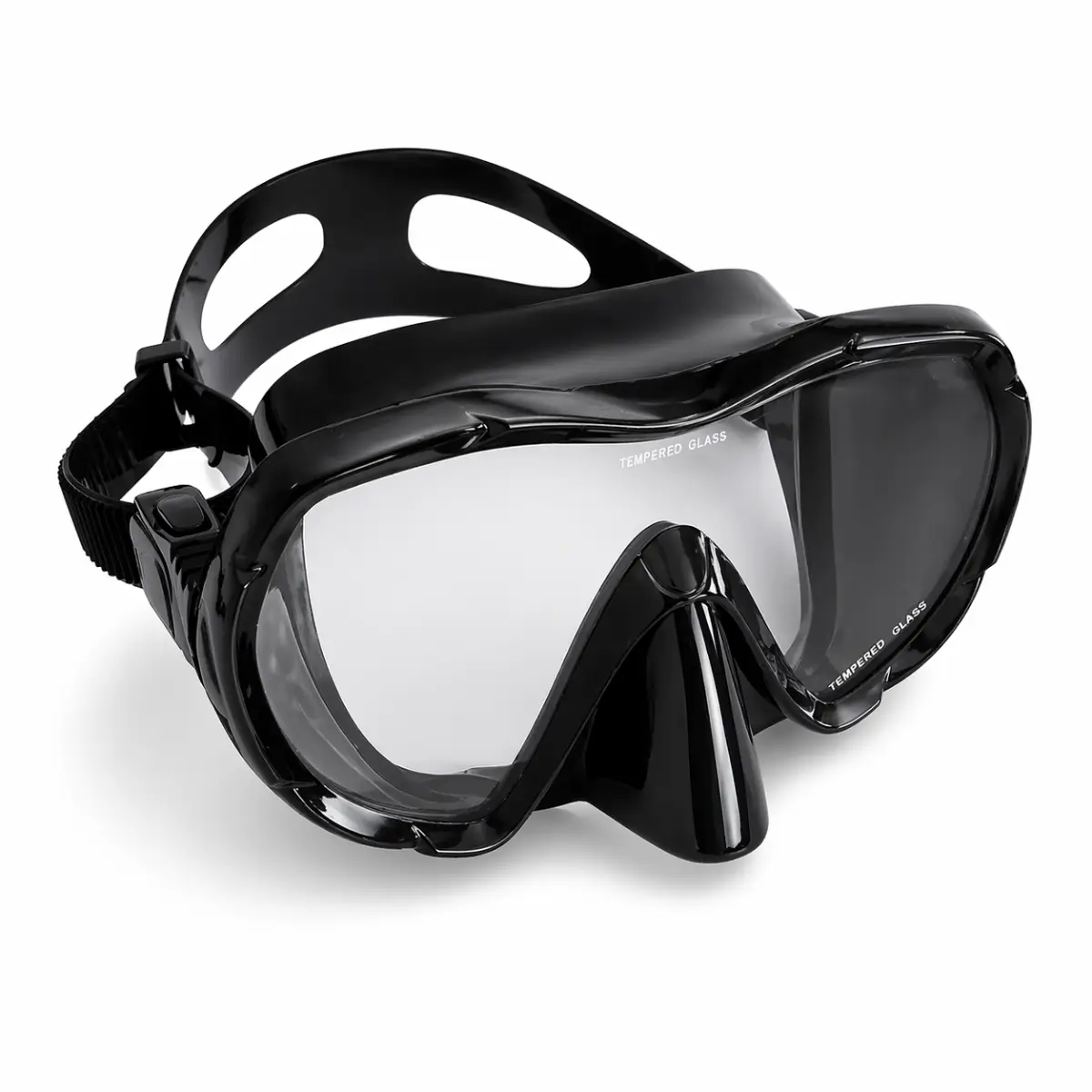 MW-01, Máscara Silicone No Frame - Preto