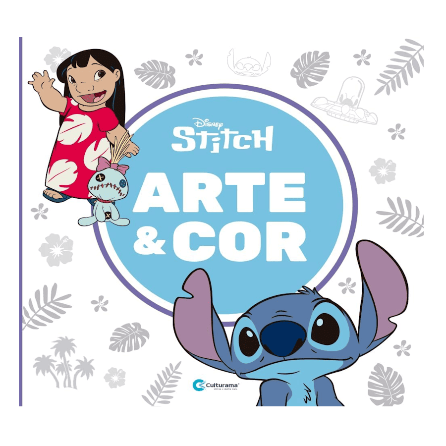 LIVRO DE COLORIR - ARTE E COR STITCH
