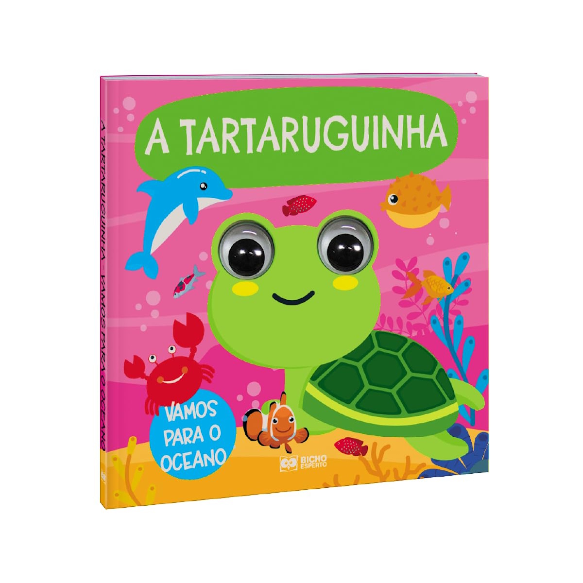 Livro Infantil Com Olhos Vamos Para O Oceano - A Tartaruguinha