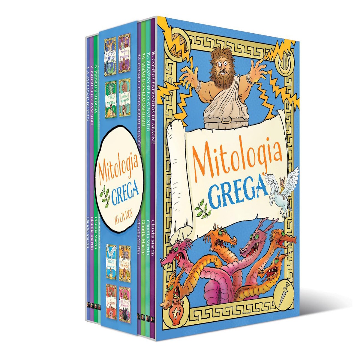 Box Premium 16 Livros Ilustrados - Mitologia Grega - Claudia Martin