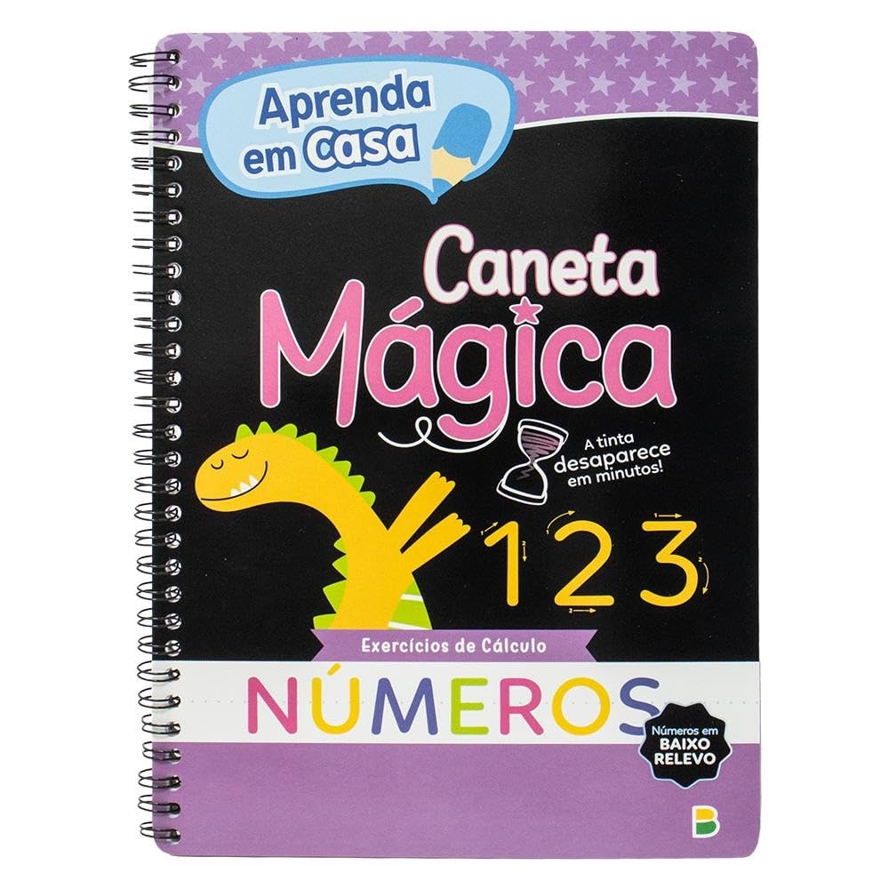 Livro de Atividades Aprenda em Casa! Caneta Mágica | Números