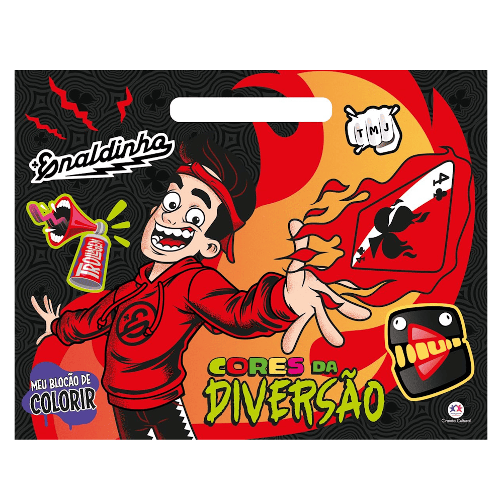 Livro Blocão Enaldinho - Cores Da Diversão
