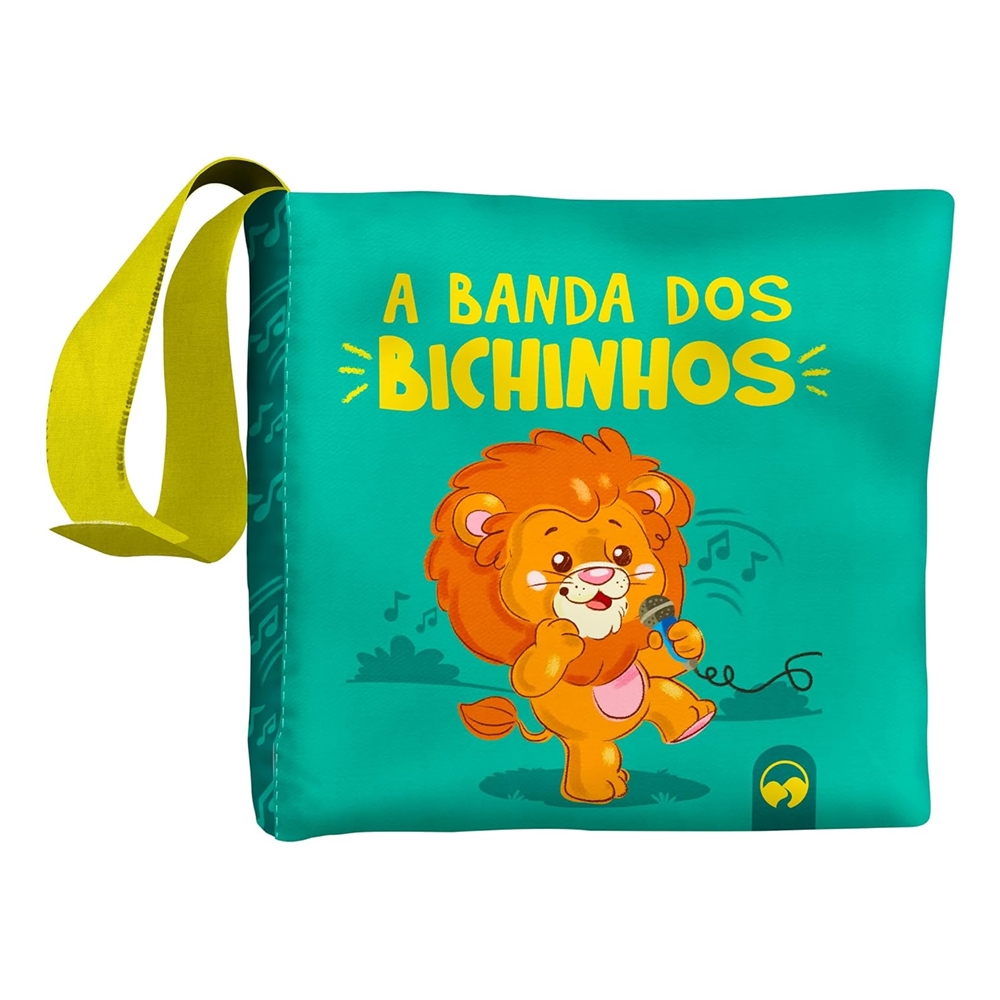 Livro de Pano Infantil - Bebê Feliz - Banda dos Bichinhos