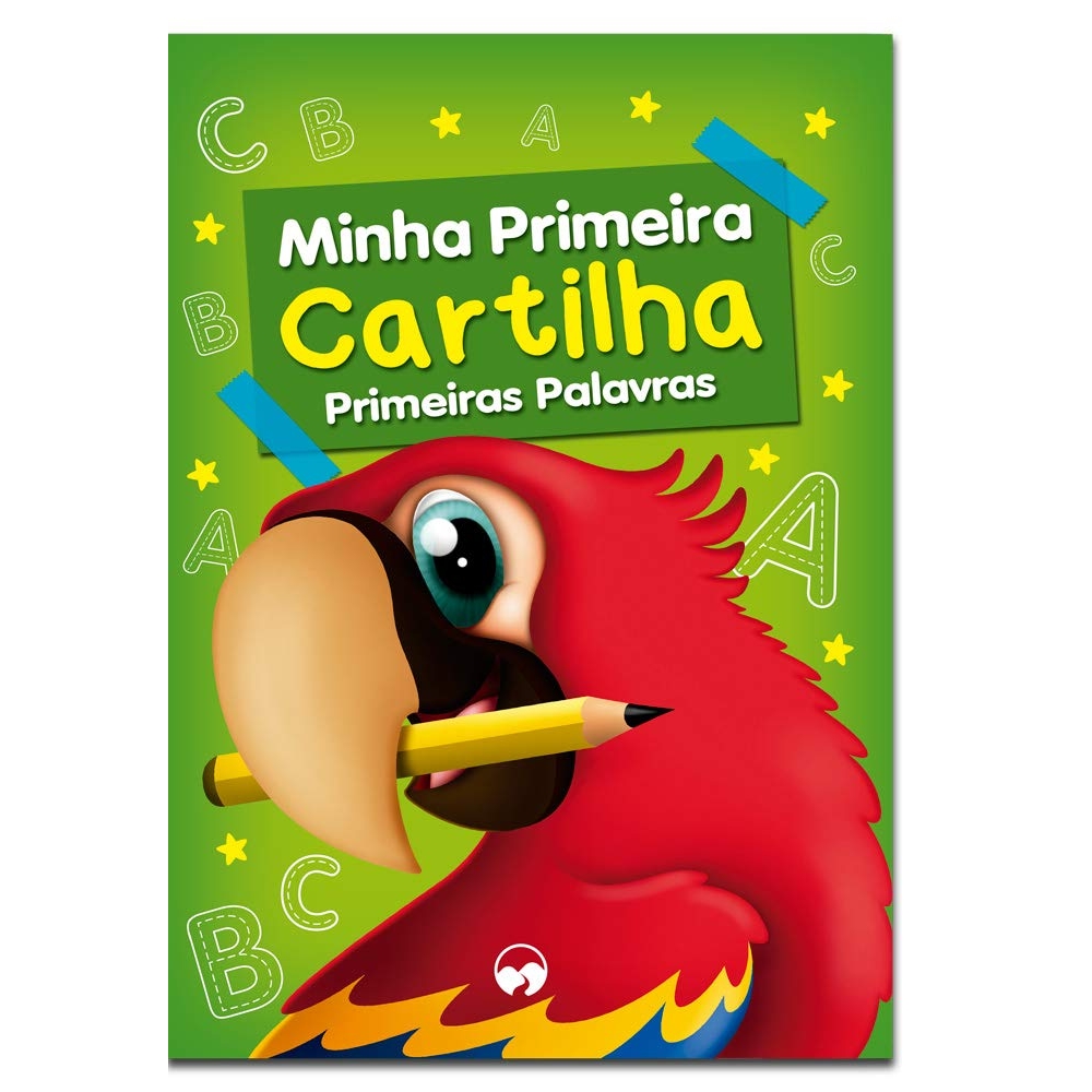 Livro Infantil Minha Primeira Cartilha - Palavras