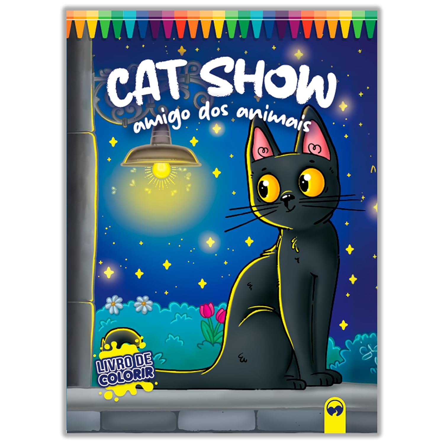Livro Infantil Gigante de Colorir - CATSHOW
