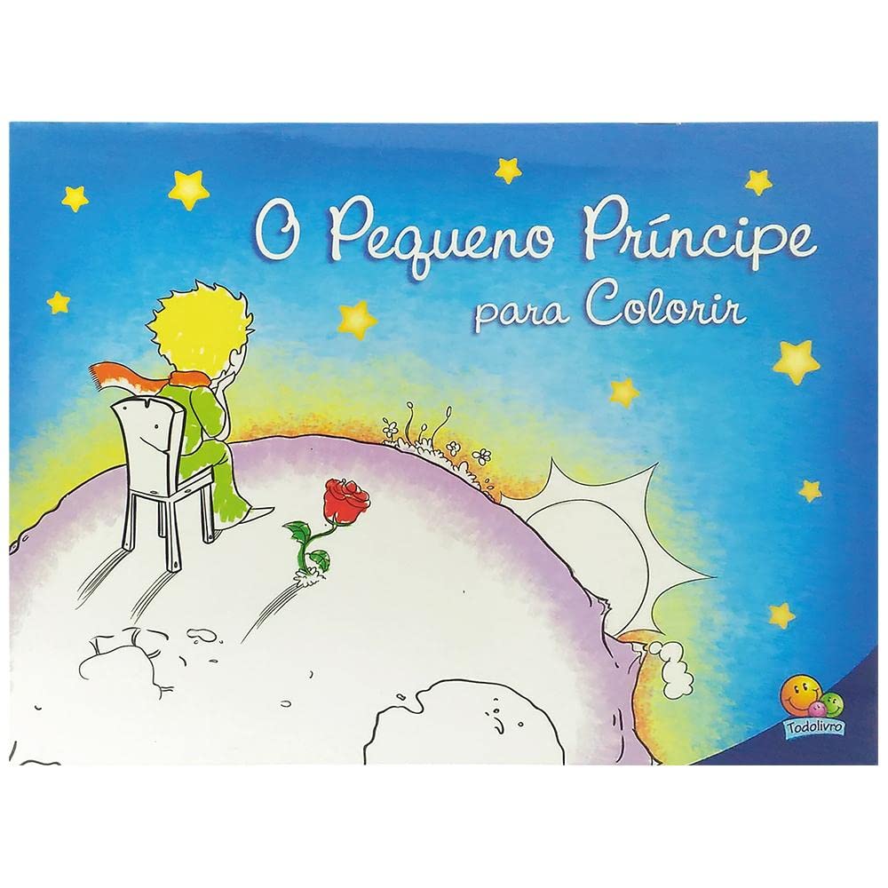 LIVRO DE COLORIR - O PEQUENO PRÍNCIPE PARA COLORIR