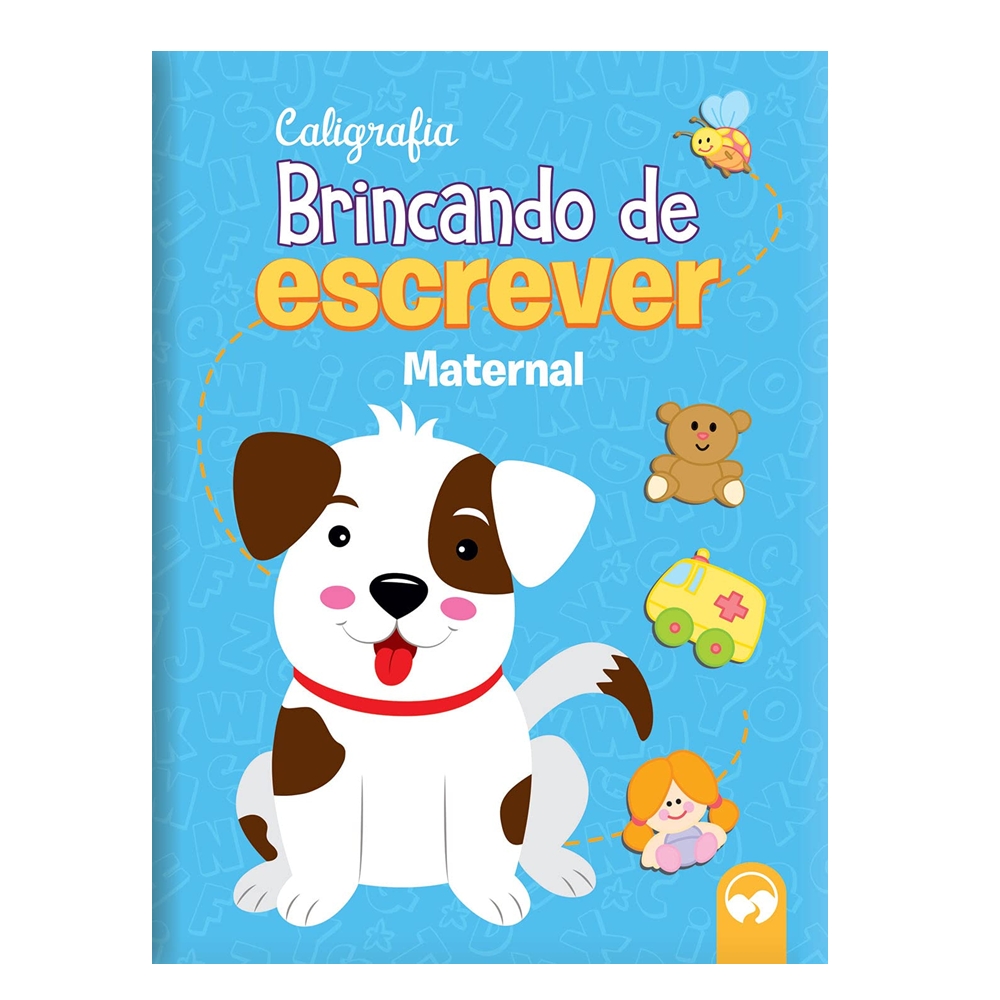 Livro Infantil Caligrafia Brincando de Escrever - MATERNAL
