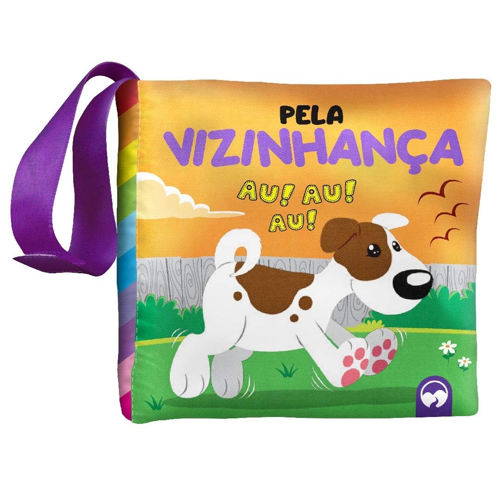 Livro de Pano Infantil - Bebê Feliz - Pets Pela Vizinhança