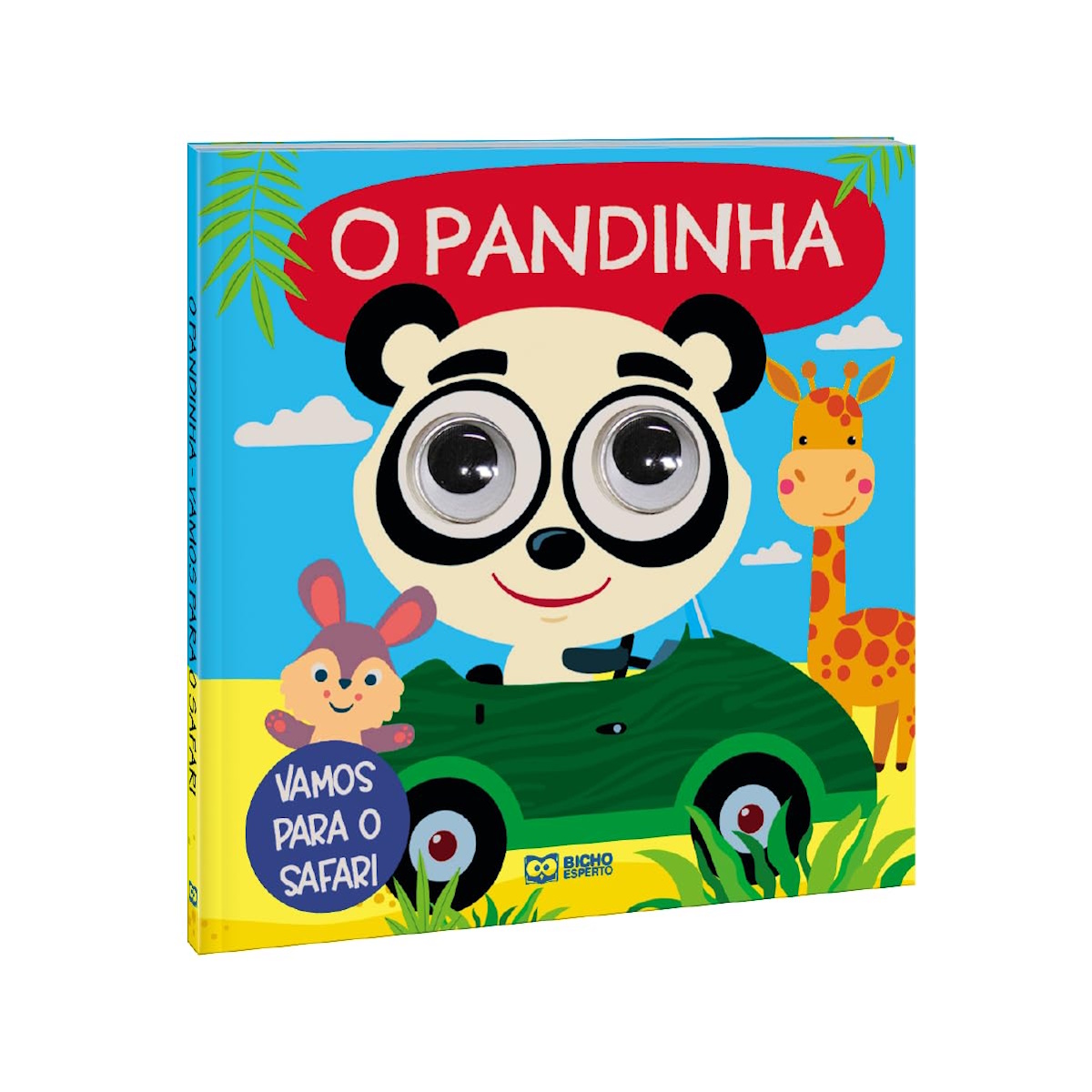 Livro Infantil Com Olhos Vamos Para O Safari - O Pandinha