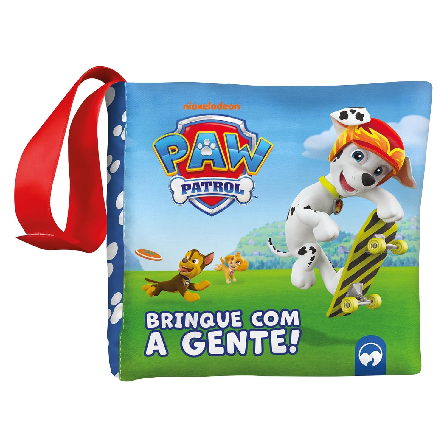 Livro de Pano Infantil - Bebê Feliz - Patrulha Canina: Brinque Com a Gente