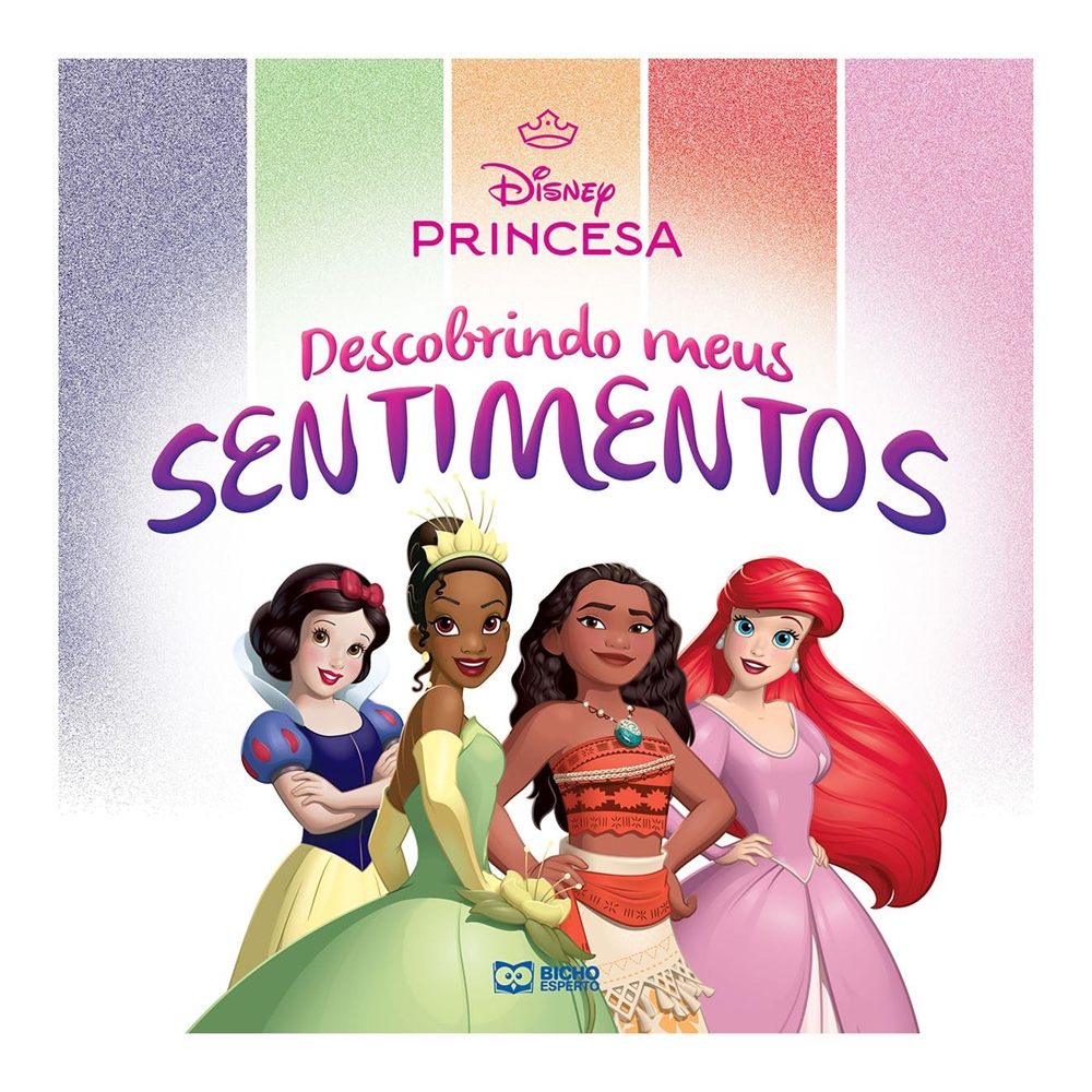 Livro Infantil Disney Descobrindo meus Sentimentos - Princesas