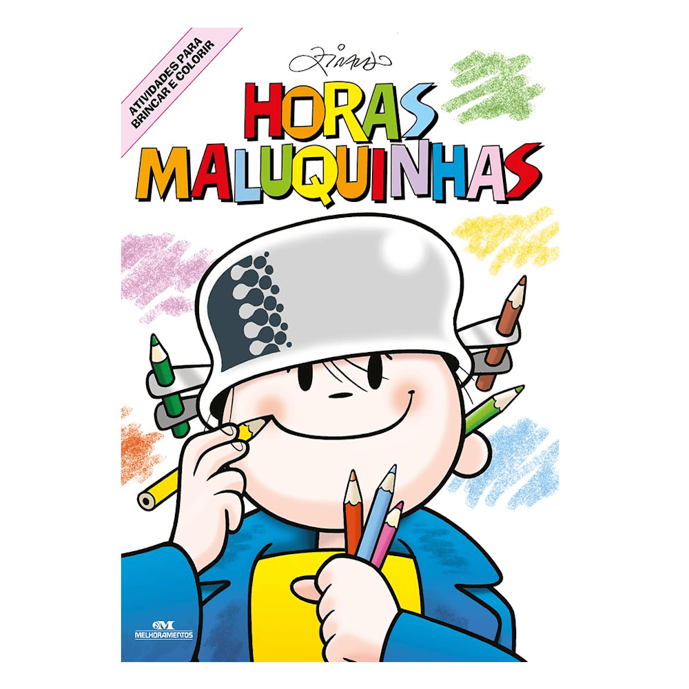 LIVRO INFANTIL DE COLORIR - HORAS MALUQUINHAS