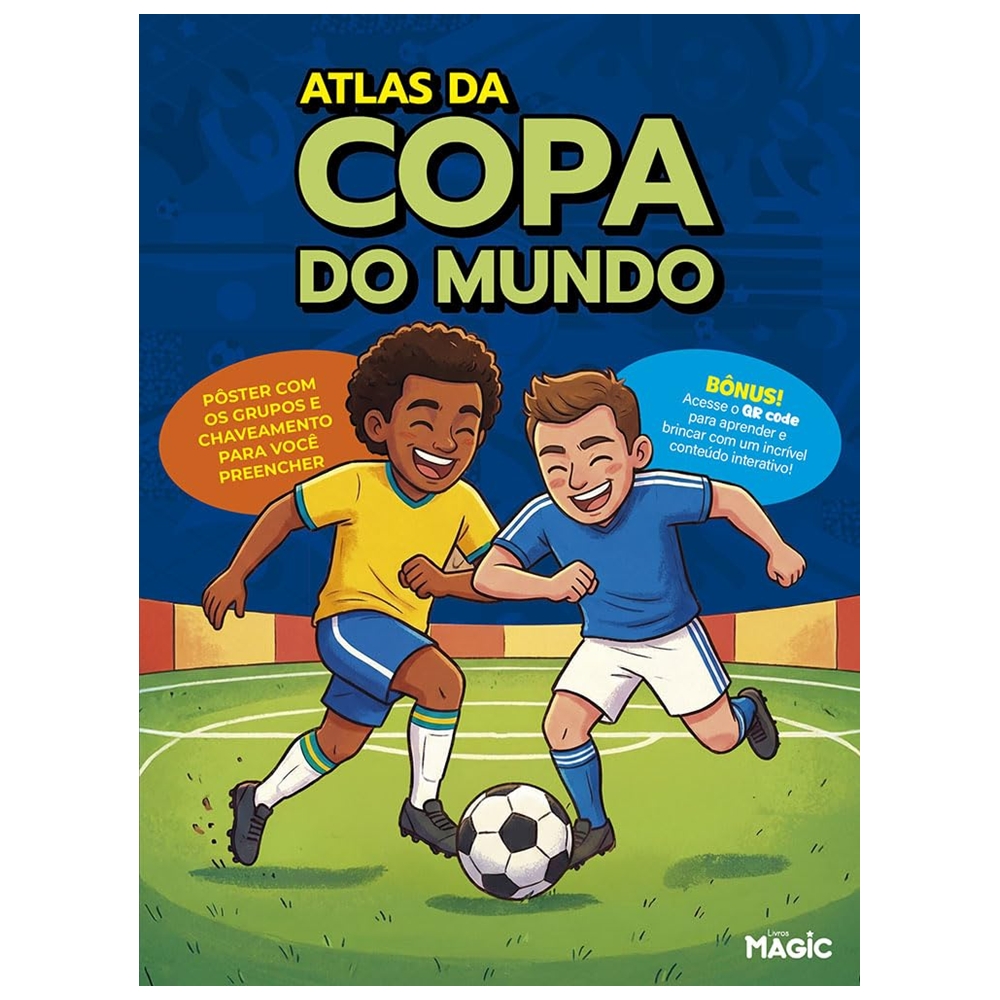 Livro Guia Ilustrado - Atlas da Copa do Mundo de Futebol